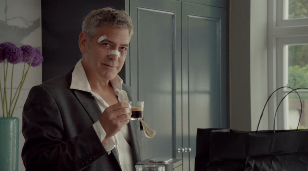 Nespresso Change Nothing campaign still with George Clooney